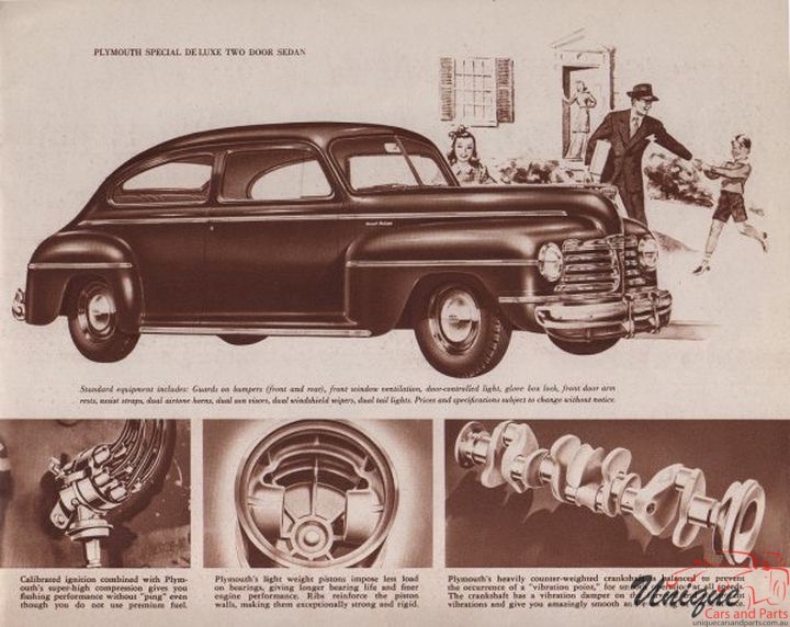 1942 Plymouth Brochure Page 9